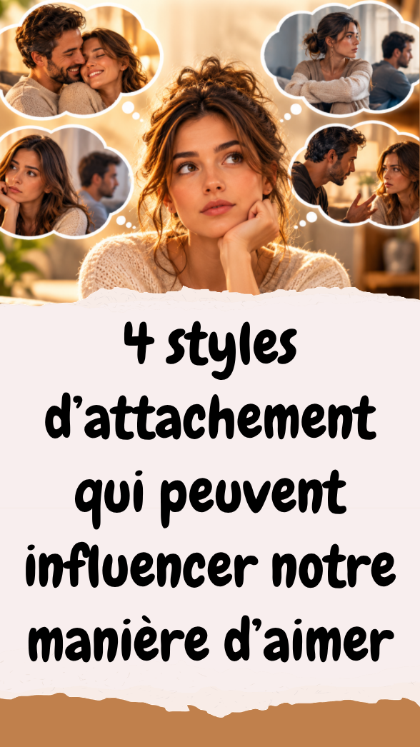 4 styles d’attachement qui peuvent influencer notre manière d’aimer