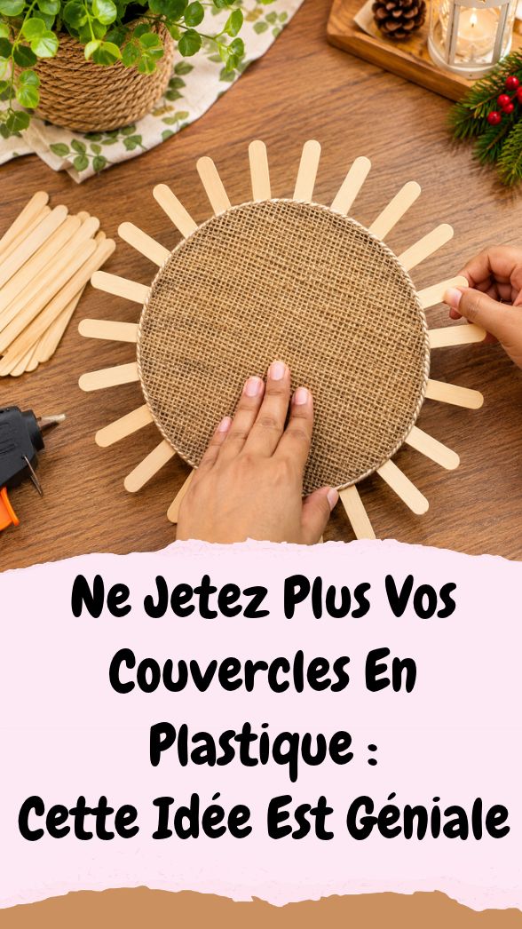 Tuto Panier En Jute Et Couvercles Plastique DIY Facile