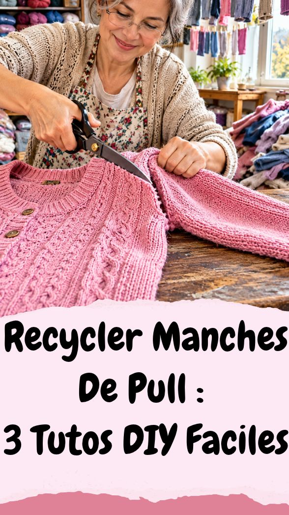 Recycler Manches De Pull