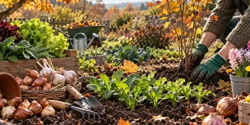 Que planter au jardin en octobre pour préparer le printemps