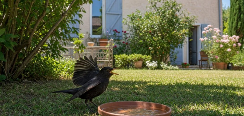 Que signifie lorsqu’un oiseau ouvre ses ailes sans voler