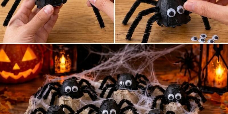 Bricolage Halloween Boîte à Œufs : 5 Idées Faciles et Créatives