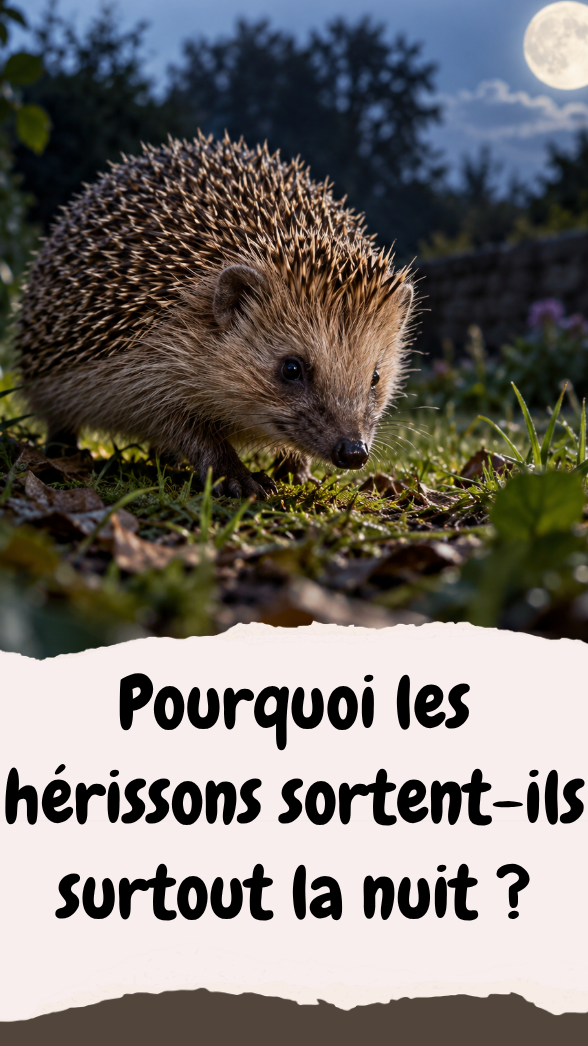  les hérissons sortent-ils surtout la nuit 