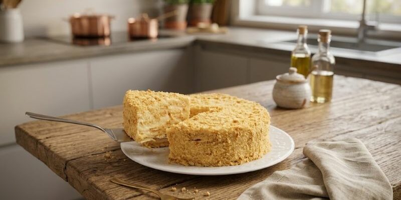 delicieux gateau facon mille feuille sans four